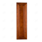 LIFEART CABINETRY Cambridge Assembled 9x42x12 in. Wall Cabinet with 1 Door 3 Shelves in Chestnut