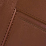 Steves & Sons Regency 36 in. x 80 in. 3/4-6-Lite Clear Glass RHOS Chestnut Stain Mahogany Fiberglass Prehung Front Door
