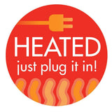 K&H 11.5 in. x 20 in. x 8 in. 40-Watt Thermo-Poultry Brooder Large Gray/Orange