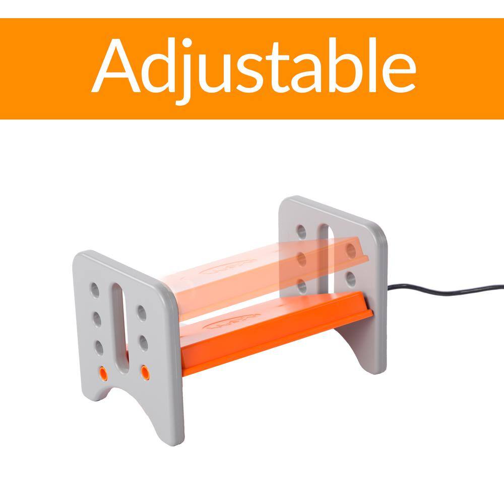 K&H 11.5 in. x 20 in. x 8 in. 40-Watt Thermo-Poultry Brooder Large Gray/Orange