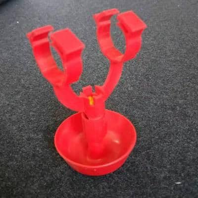 4.52 in. DIA 5.15 in. H, Poultry Waterer Thickened Chicken Drinking Bowl Water Feeder Kit (5-Pack)