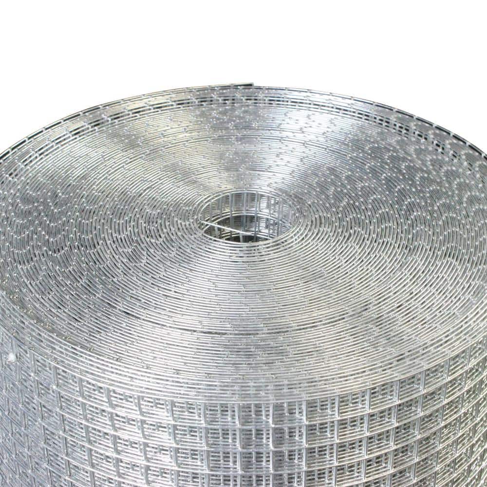 3 ft. x 100 ft. 23-Gauge Hardware Cloth Welded Cage Wire Chicken Fence Poultry Netting