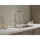 Delta Trinsic Touch2O Single-Handle Pull-Down Kitchen Faucet, Deck Mount, Chrome, 16.19 in Height