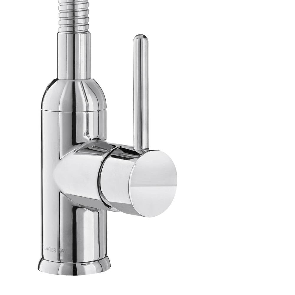 Glacier Bay Bodell Single-Handle Pulldown Laundry Faucet in Chrome