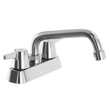 Glacier Bay Aragon 4 in. Centerset 2-Handle Laundry Utility Faucet in Chrome