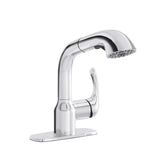 Glacier Bay Dunning Single-Handle Pull-Out Laundry Utility Faucet in Chrome