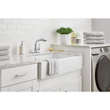 Glacier Bay Dunning Single-Handle Pull-Out Laundry Utility Faucet in Chrome