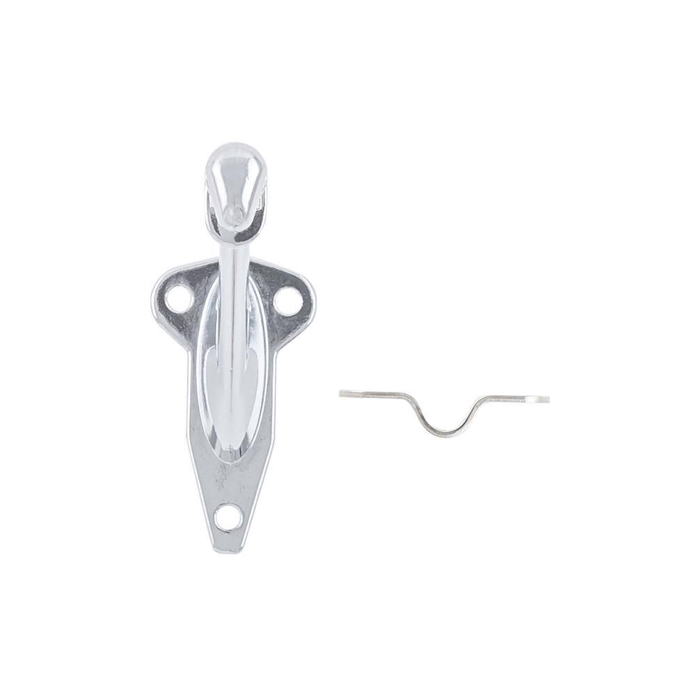 HICKORY HARDWARE Hand Rail Brackets Collection Handrail Bracket 3 in. Chrome Finish (15-Pack)