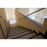 Onward 4-1/16 in. (103 mm) Chrome Heavy-Duty Aluminum Handrail Bracket for Flat Bottom Handrail with Adjustable Angle