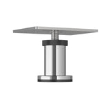 Richelieu 1-31/32 in. Chrome Round Furniture Leg with Leveling Glide