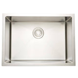 Stainless Steel Undermount Laundry Sink 27x20x14 in 16GS-27602