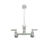 Zurn 2-Handle Wall-Mount Utility Faucet in Chrome