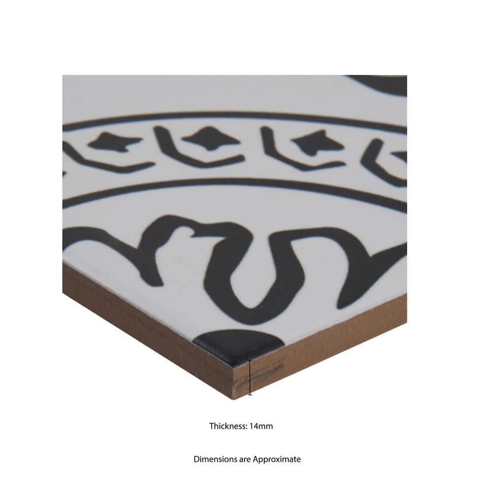 MSI Cigno 8 in. x 8 in. Matte Porcelain Floor and Wall Tile (5.33 sq. ft. / Case)