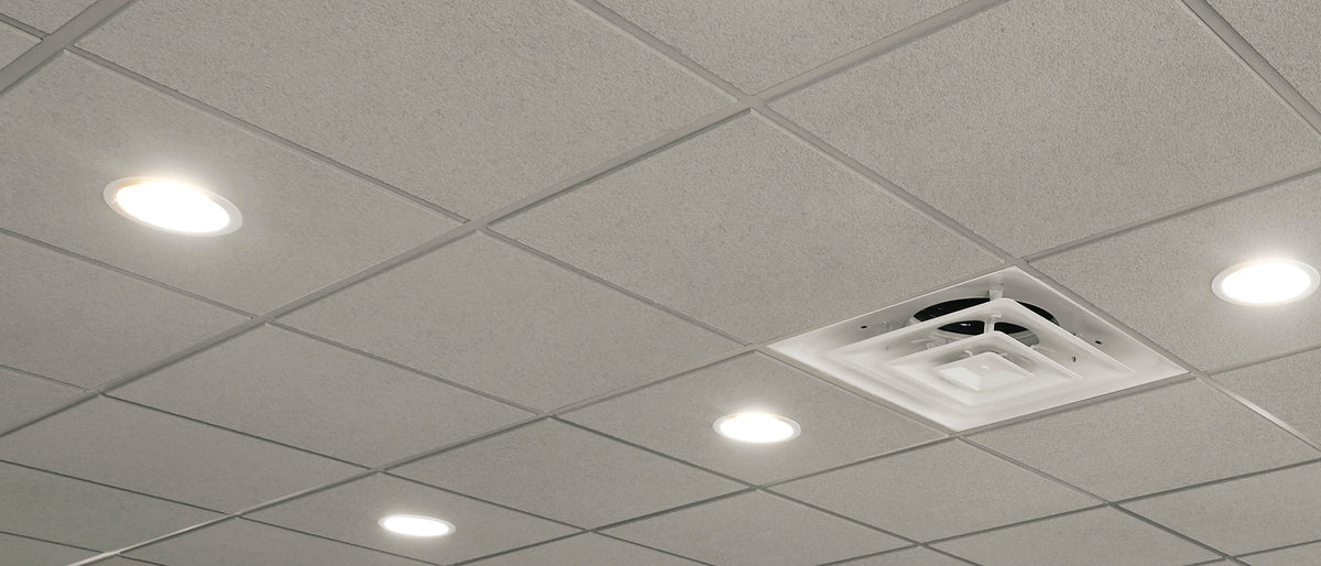 Armstrong Ceilings CIRRUS High NRC Ceiling Tiles, 24 x 24 x 7/8 in, Angled Tegular