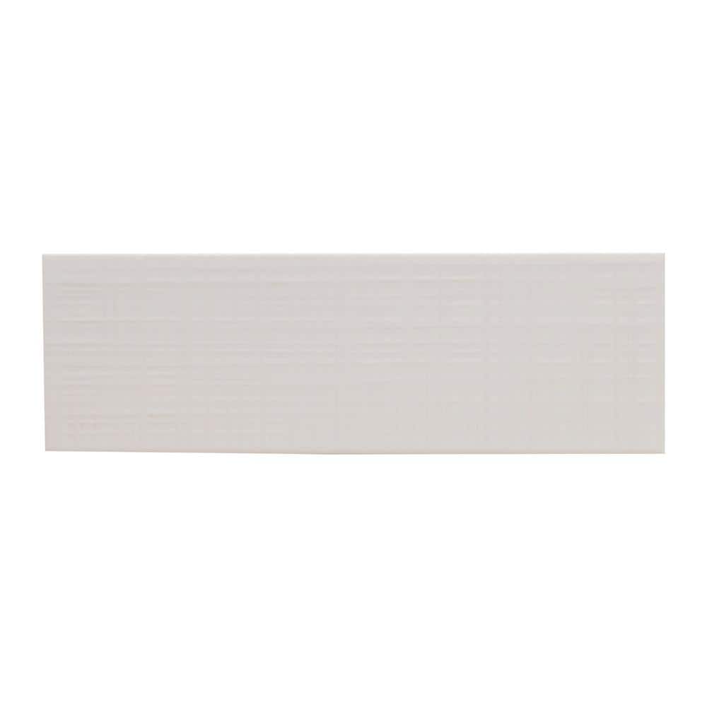 MSI Citylights Pure 3D Mix 12 in. x 4 in. Glossy Ceramic White Textured Subway Tile (9.9 sq. ft. / case)