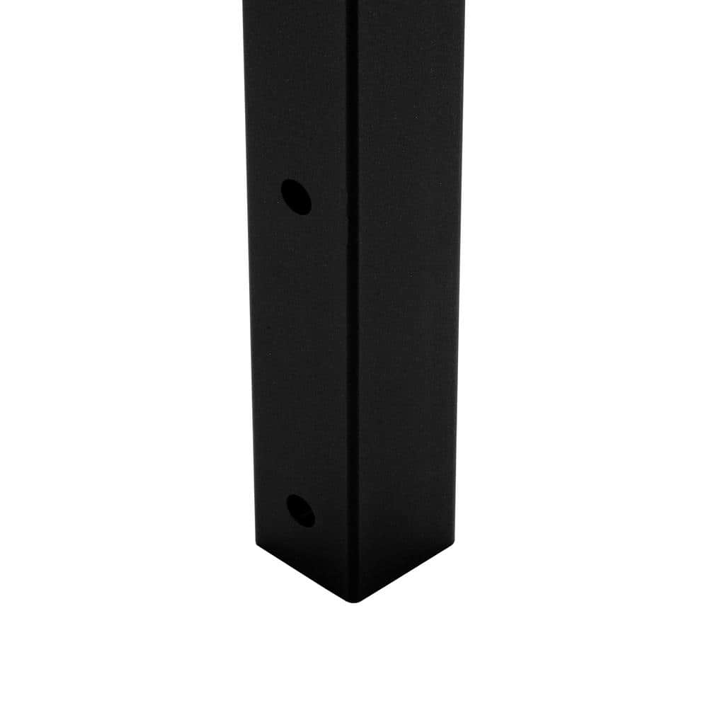 CityPost 10 ft. Stair Cable Railing, 42 in. Face Mount, Black