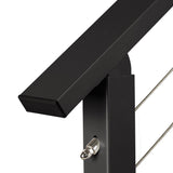CityPost 10 ft. Stair Cable Railing, 42 in. Base Mount, Bronze