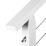 CityPost 12 ft. Stair Cable Railing, White