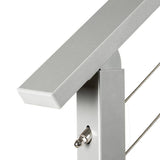 CityPost 14 ft. Stair Cable Railing, 42 in. Face Mount, Grey