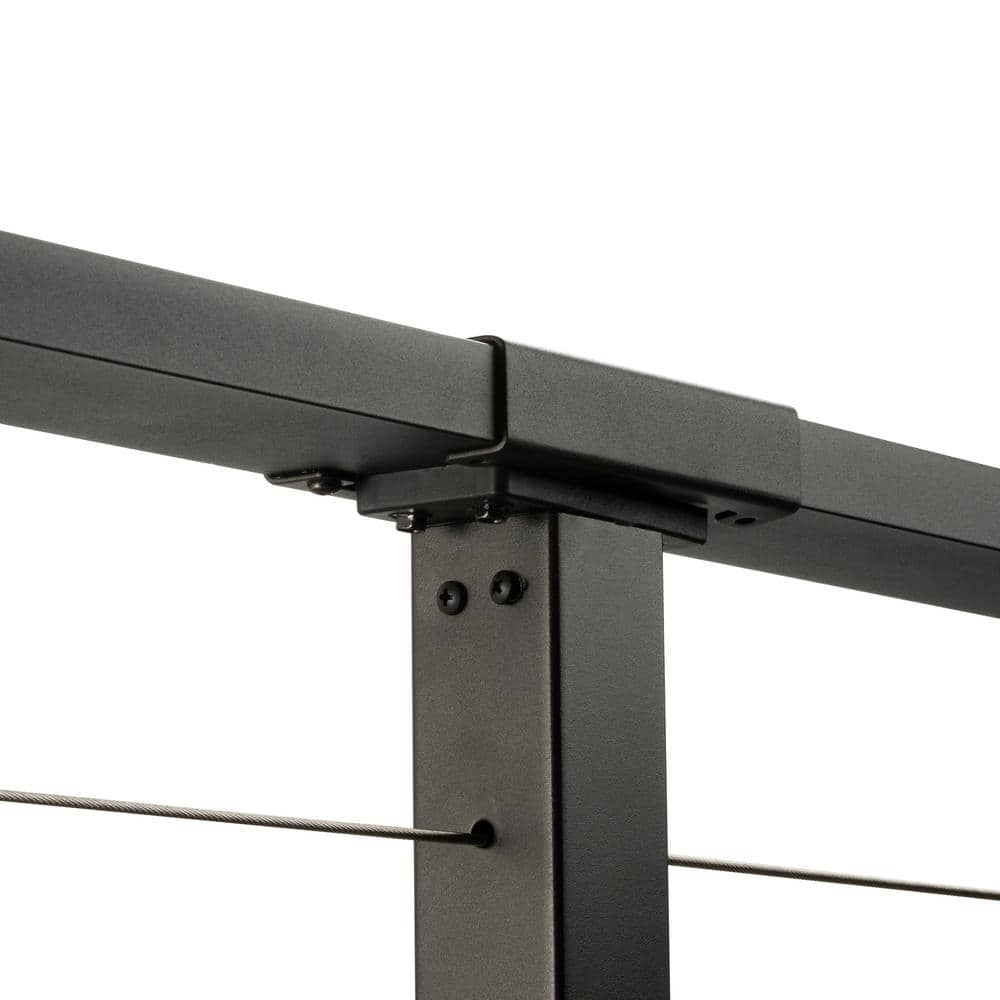 CityPost 46 ft. x 36 in. Bronze Deck Cable Railing, Face Mount