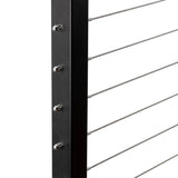 CityPost 62 ft. Deck Cable Railing, 42 in. Face Mount, Bronze
