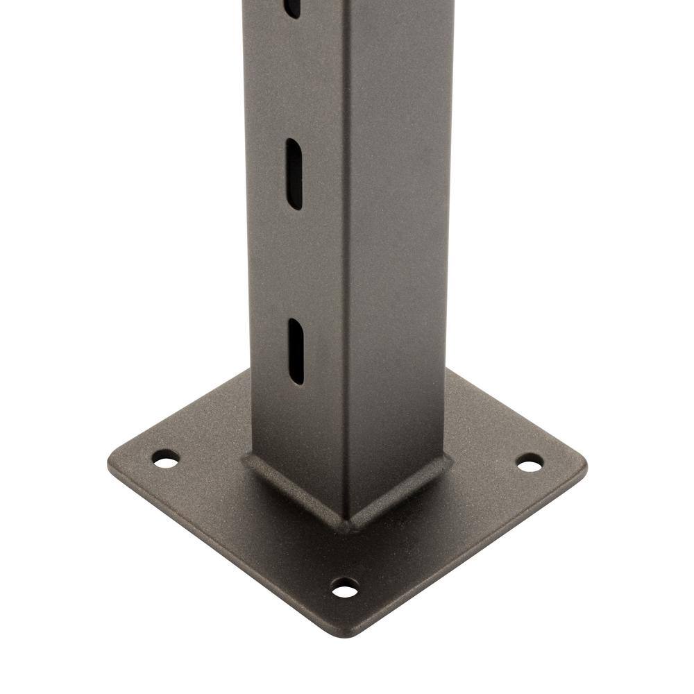CityPost 8 ft. Stair Cable Railing in Bronze