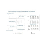 CityPost 42 in. Base Mount Grey Deck to Stair Corner Post