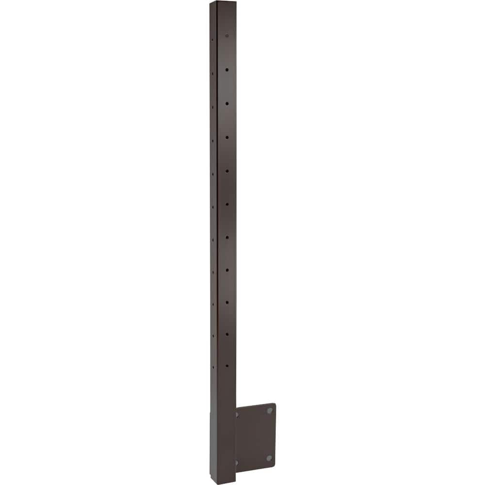 CityPost Deck Corner Post: 36 in. Face Mount: Bronze