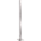CityPost Deck Corner Post: 36 in. Base Mount: White
