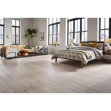 Pergo Defense+ Claremore Bay Oak 3/8 in. T x 7.5 in. W Click Lock Wire Brushed Engineered Hardwood Flooring (24.5 sq.ft./case)
