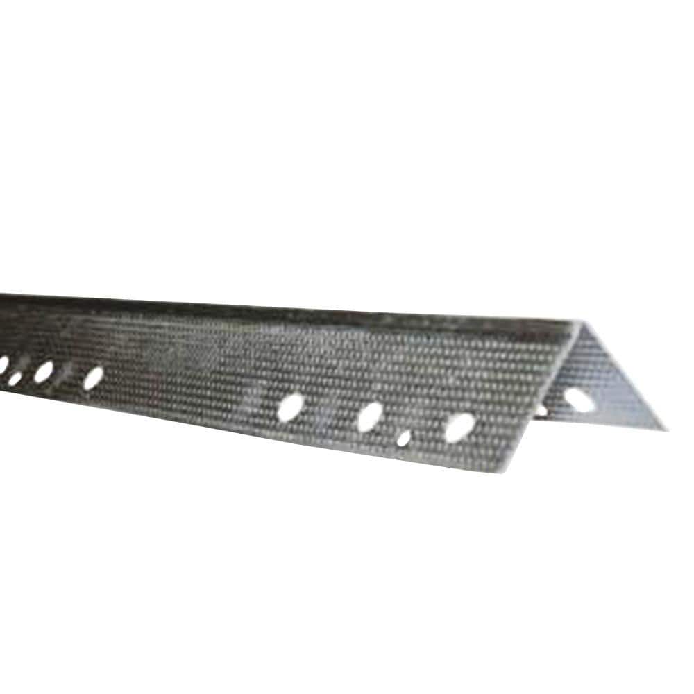ClarkDietrich 1-1/4 in. x 8 ft. Quicksilver Metal Corner Bead Drywall