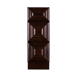 LIFEART CABINETRY Edinburgh Espresso Plywood Raised Panel Stock Assembled Base Drawer Kitchen Cabinet (21 in. W x 34.5 in. H x 24 in. D)