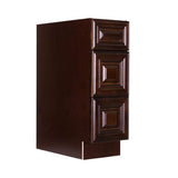 LIFEART CABINETRY Edinburgh Espresso Plywood Raised Panel Stock Assembled Base Drawer Kitchen Cabinet (21 in. W x 34.5 in. H x 24 in. D)