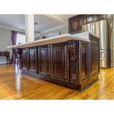 LIFEART CABINETRY Edinburgh Assembled 15 in. x 36 in. x 12 in. Wall Cabinet with 1 Door 2 Shelves in Espresso
