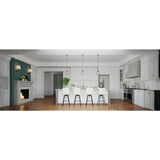 LIFEART CABINETRY Newport Ready to Assemble 33x34.5x24 in. Base Cabinet with 2 Door and 2 Drawer in Classic White
