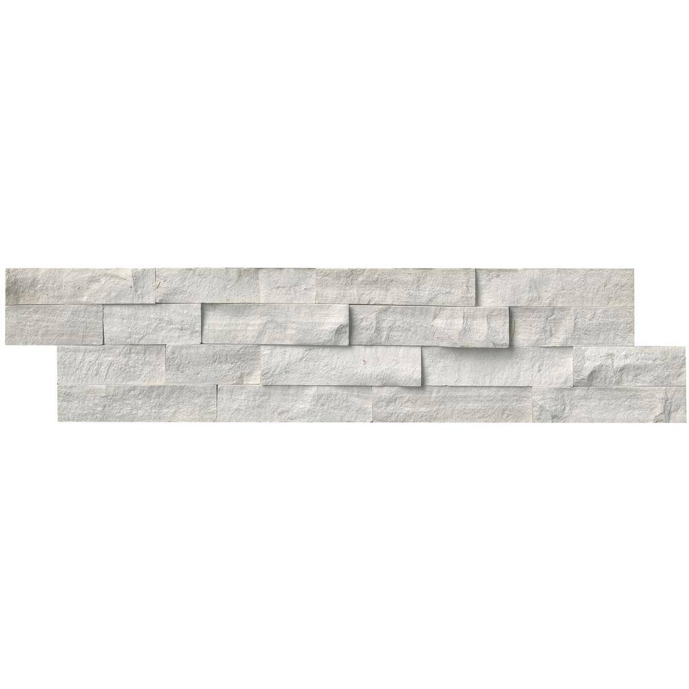 MSI Classico Oak Ledger Panel 6 in. x 24 in. Natural Marble Wall Tile (10 Cases/60 sq. ft./Pallet)
