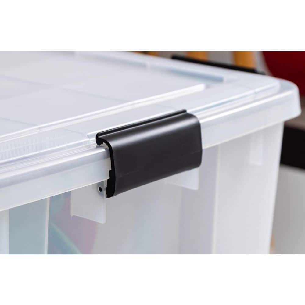 IRIS 74 Qt./18.5 Gal. WeatherPro Storage Tote