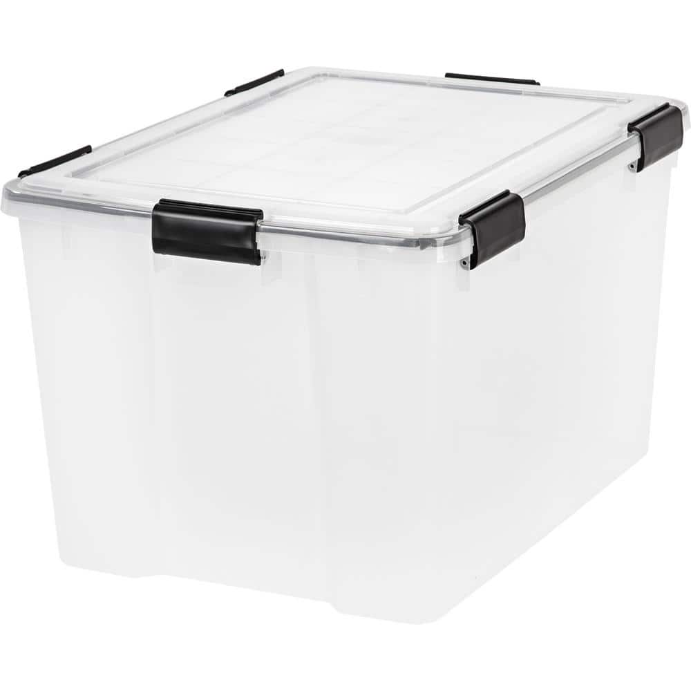 IRIS 74 Qt./18.5 Gal. WeatherPro Storage Tote