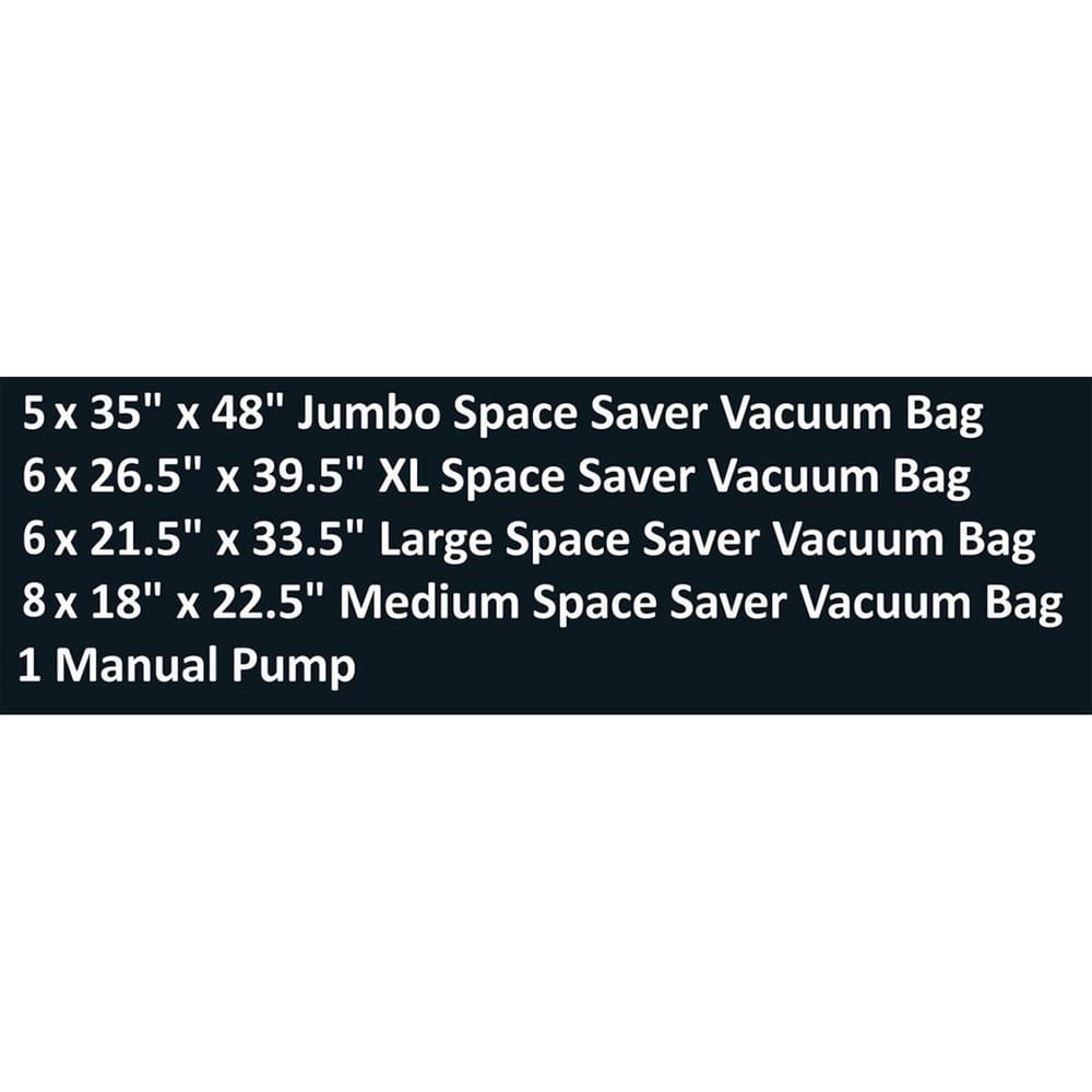 Everyday Home Home Vacuum Storage Bags (25-Pack)