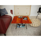 Interbuild 2.3 ft. L x 28 in. D, Karri Butcher Block Table Top Countertop in Clear with Square Edge