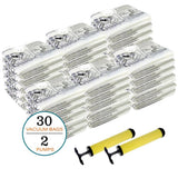 Home-Complete Plastic Vacuum Storage Bags (30-Pack)