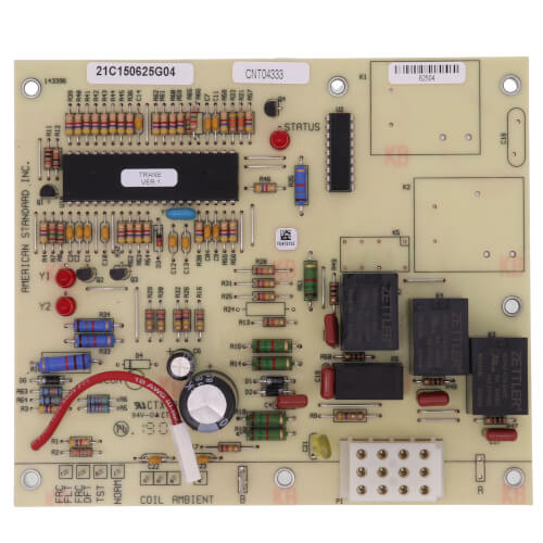 Trane CNT04333 control board - front view (Product Type: Control Board)