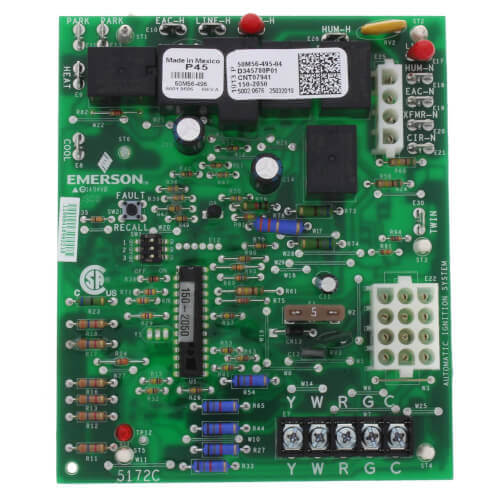 Trane CNT07941 control board - front view (Product Type: Control Board)