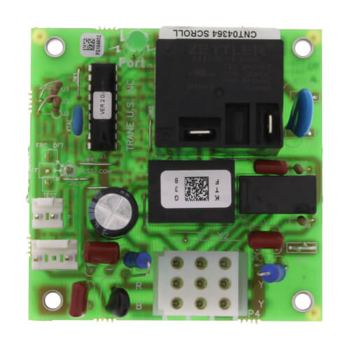 Trane CNT04364 control board - front view (Product Type: Control Board)