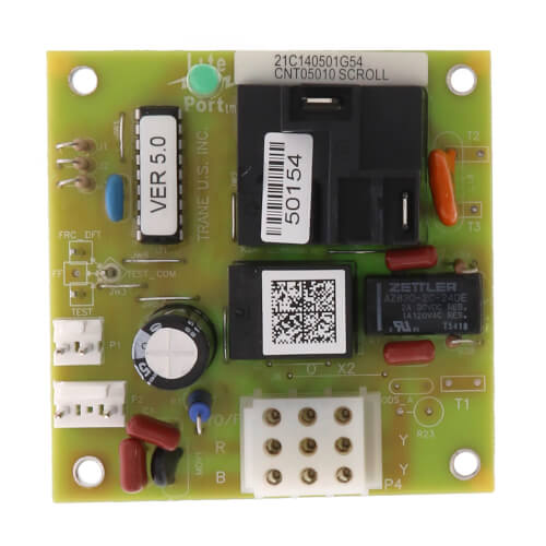 Trane CNT05010 control board - front view (Product Type: Control Board)