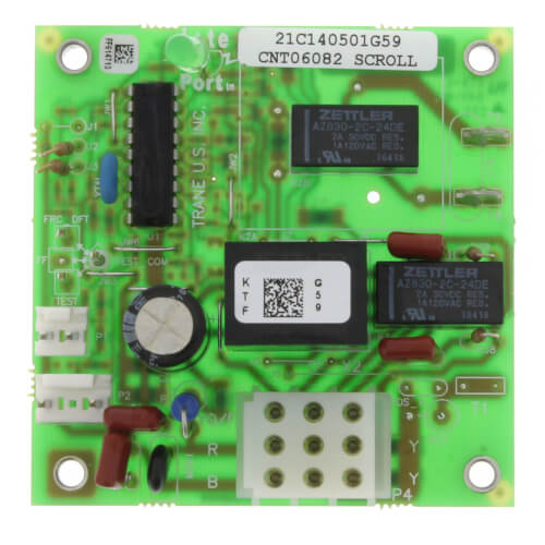 Trane CNT06082 control board - front view (Product Type: Control Board)