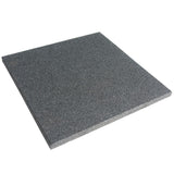 Rubber-Cal "Eco-Sport" 1-inch Interlocking Rubber Flooring Tiles, Coal – 20 x 20 in, 3-Pack (8.5 sq. ft.)
