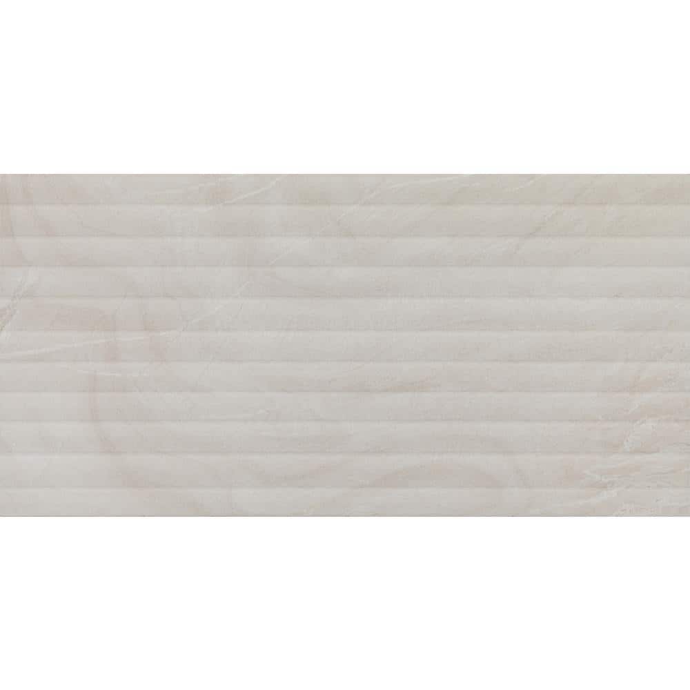 Daltile Bryne Coastline 12 in. x 24 in. Glazed Ceramic Fluted Wall Tile (15.56 sq. ft./Case)