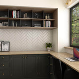 Daltile Artcrafted Coconut 3 in. x 12 in. Glazed Ceramic Wall Tile (10.12 sq. ft./case)