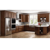 Hampton Assembled 36x34.5x24 in. Farmhouse Apron-Front Sink Base Kitchen Cabinet in Satin White